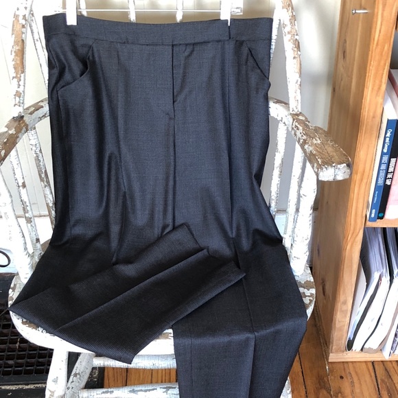 Like New Armani Wool/Silk Suit Charcoal - Picture 3 of 8